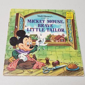 Mickey Mouse, Brave Little Tailor Book